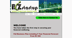 Desktop Screenshot of bizstartup.co.za